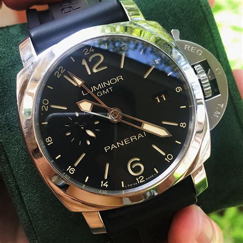 panerai 531 black|Panerai Luminor GMT 44mm pam00531 Review.